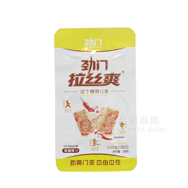 ·劲门拉丝爽劲辣味大豆蛋白制品 