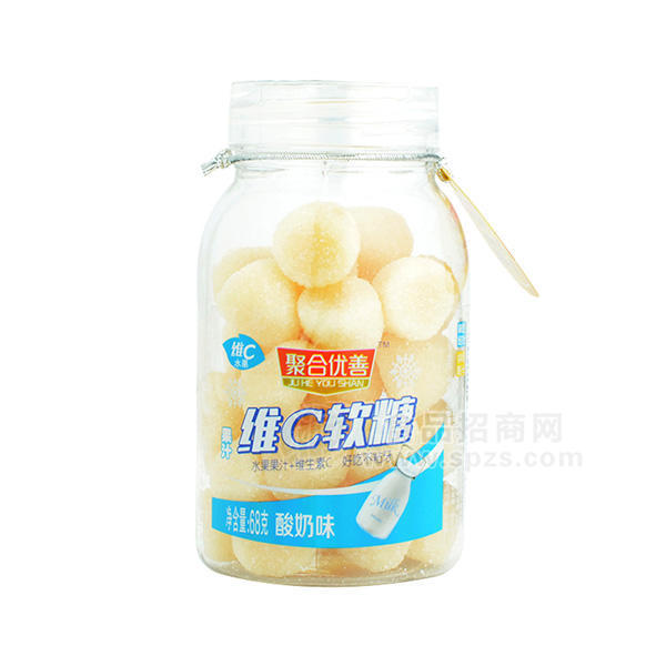 聚合优善  维C软糖 酸奶味 68g