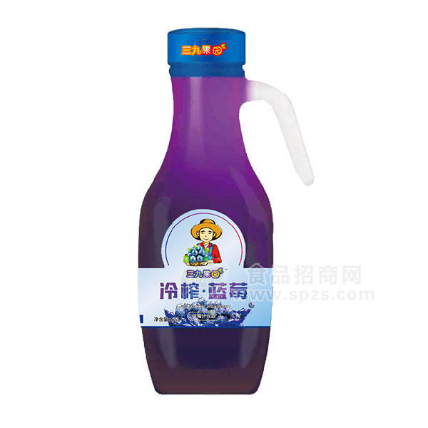 ·三九果园蓝莓汁饮料手把瓶1.5l 