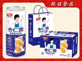 纯旺精品杏仁露植物蛋白饮料 240ml