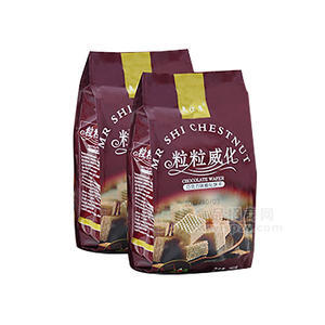 奧仕栗巧克力味威化餅干260g