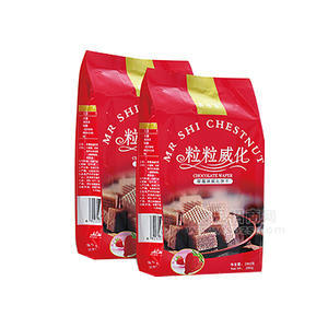 奧仕栗草莓味威化餅干260g
