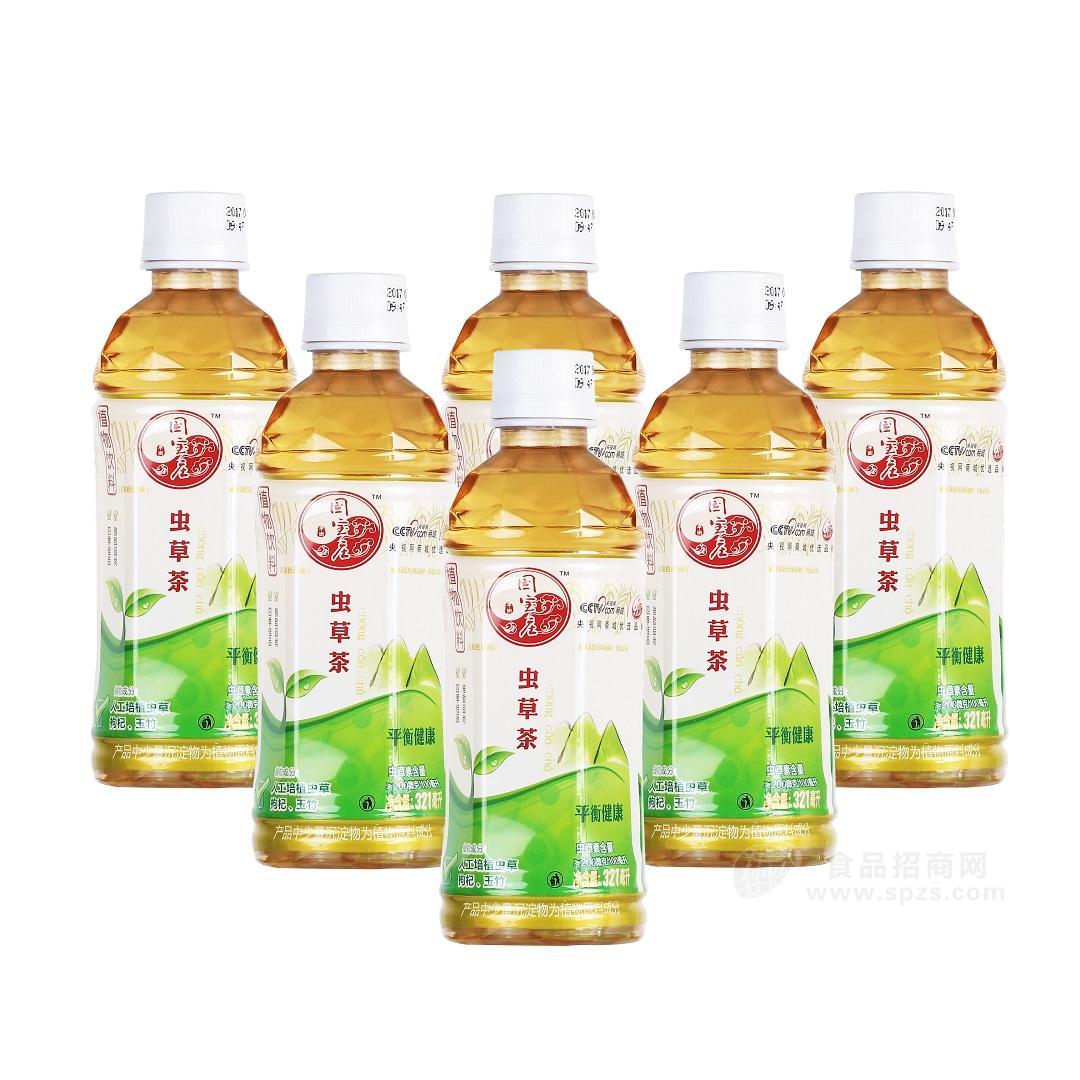 國(guó)寶莊蟲(chóng)草茶植物飲料321mL