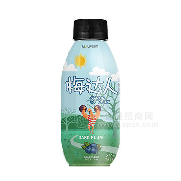 邁芙梅達(dá)人藍(lán)莓味復(fù)合果汁420ML