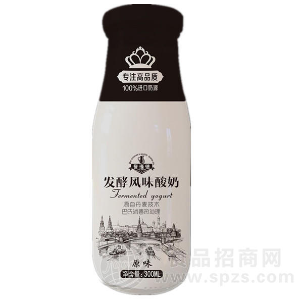 誉瑾德  发酵风味酸奶（原味）300ML