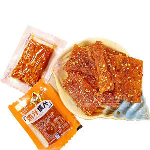 唇唇欲动鸡汁馍片辣条 面制品散称