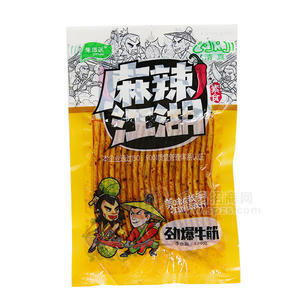 朱志遠(yuǎn) 麻辣江湖勁爆牛筋 辣條120g