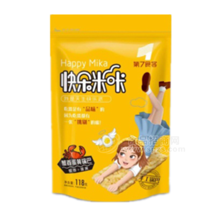 第7食客快乐米咔蟹香蛋黄锅巴118g