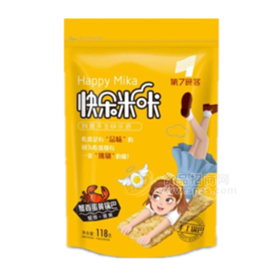 第7食客快樂米咔蟹香蛋黃鍋巴118g