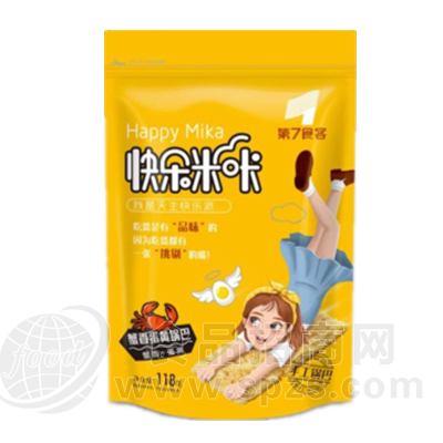 第7食客快乐米咔蟹香蛋黄锅巴118g