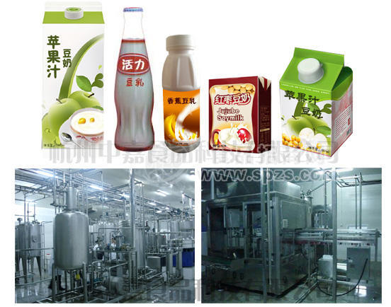 果汁豆奶技术及设备配套