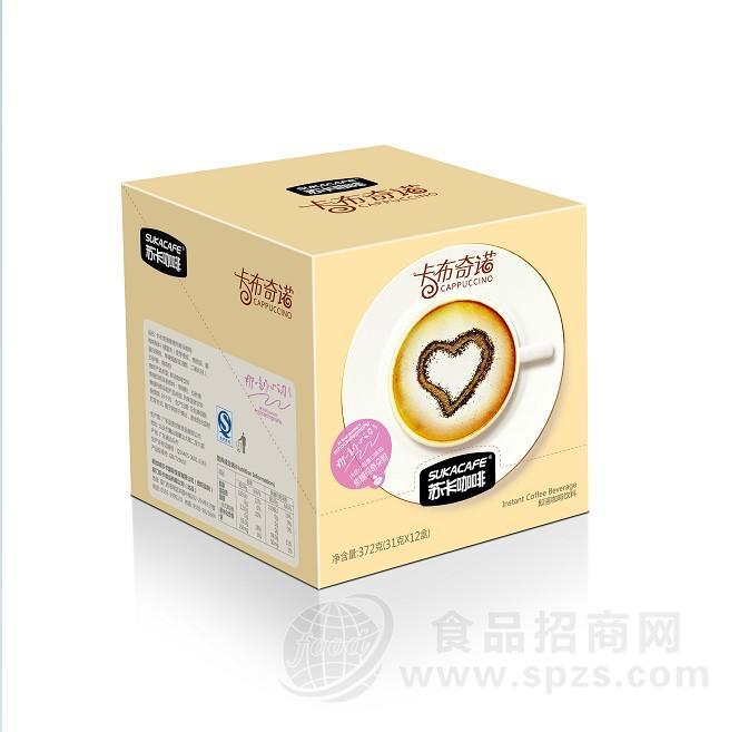 苏卡卡布奇诺(焦糖玛奇朵)咖啡372g（12小盒装）