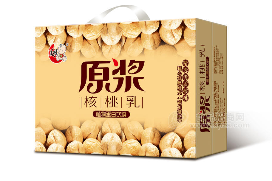 原浆核桃露植物蛋白饮品