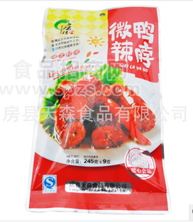 微辣鸭脖
