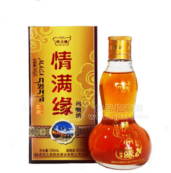 情满缘玛咖酒100ml装经销加盟