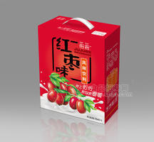 紅棗牛奶風(fēng)味飲料外箱250ml×16盒