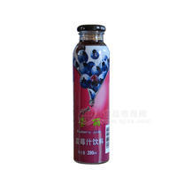 莹丽 蓝莓汁饮料280ml