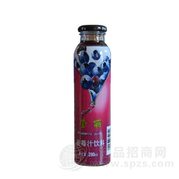 莹丽 蓝莓汁饮料280ml