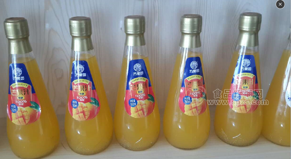 ·万果园芒果汁果汁饮料 350ml 