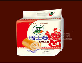 香乐瑞士卷200克袋装牛奶味