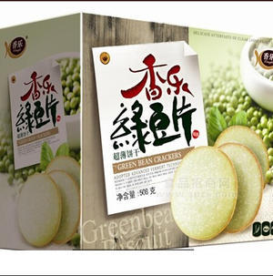 香乐绿豆饼干绿豆味