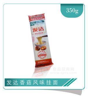 發(fā)達(dá)香菇風(fēng)味掛面350g