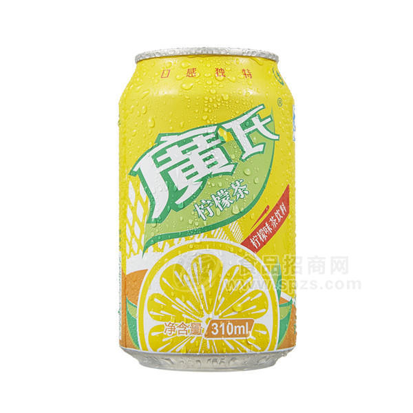 廣氏 檸檬茶 檸檬味茶飲料 310ml