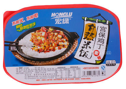 420G宫保鸡丁自热米饭