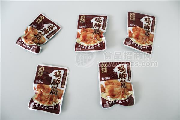 雞腳筋香鹵味休閑食品肉干肉脯