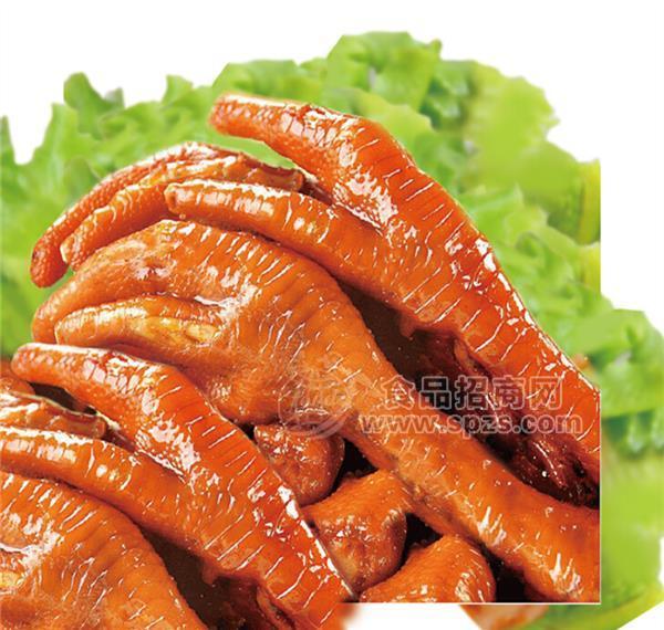 烤凤爪麻辣味休闲食品肉干肉脯实物图