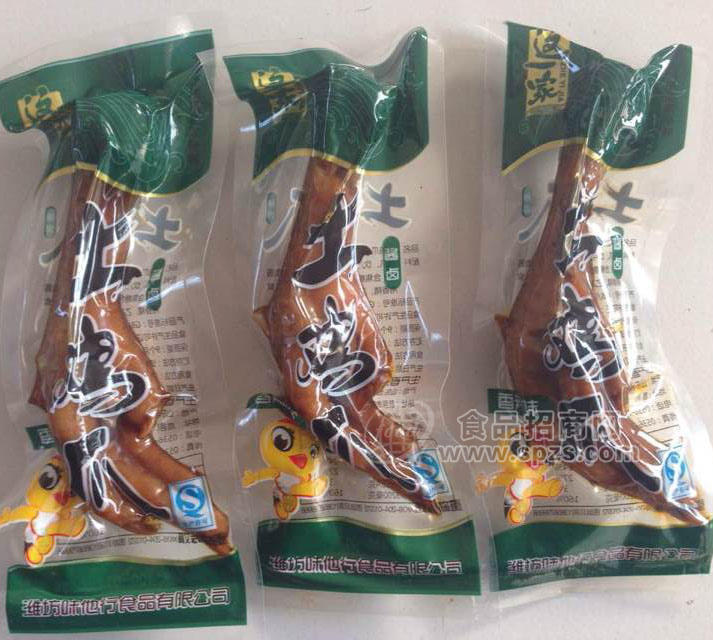 休闲食品肉干肉脯土鸡爪酱卤味