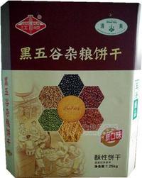 江顺 黑五谷杂粮饼干 酥性饼干