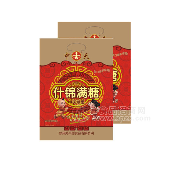 ·中天 什锦满糖500g 