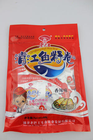 清江魚仔卷60g香辣味