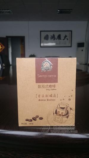 圣朵斯摩卡挂耳咖啡 滤泡耳挂进口豆现磨纯咖啡粉无糖10*10g