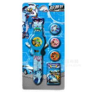 兴富利哈姆特弹射玩具手表糖5款混装