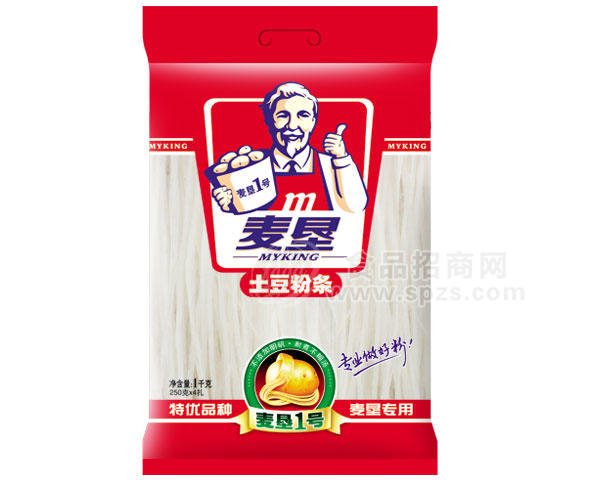 麥墾土豆粉條1000g