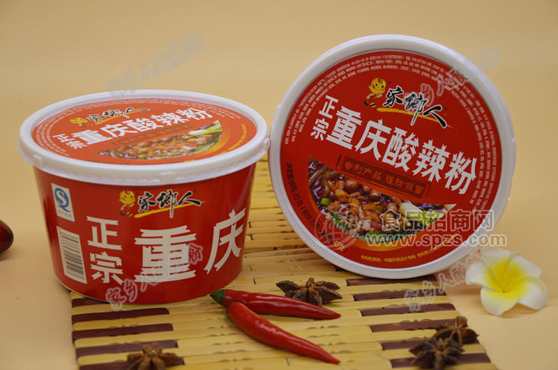 家乡人酸辣粉正宗重庆酸辣粉桶装