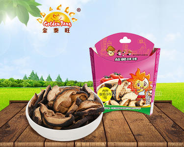 金泰旺 鲜切 黑胡椒味香菇脆片