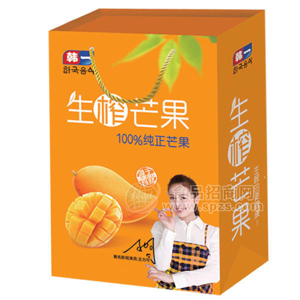 ·韩一 生榨芒果 果汁饮料 