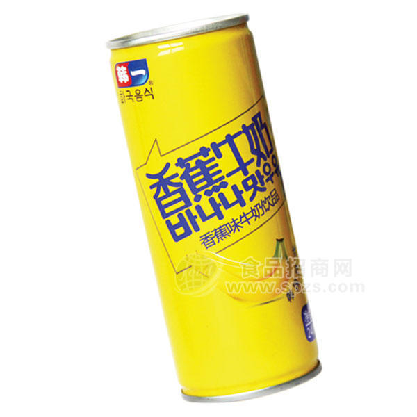 ·韩一 香蕉牛奶 香蕉味牛奶饮品 