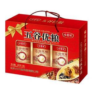 味富佳五谷优粮粉600gx3瓶