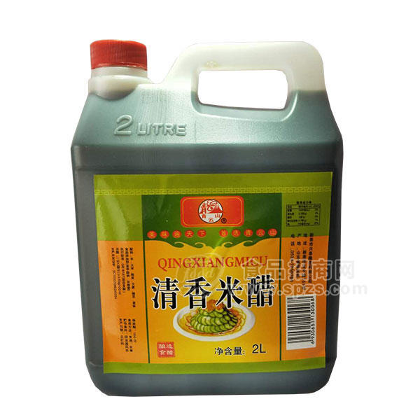 青云山清香米醋調(diào)味品2L