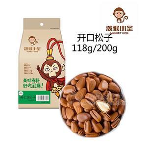 潑猴小圣開(kāi)口松子堅(jiān)果炒貨休閑食品118g