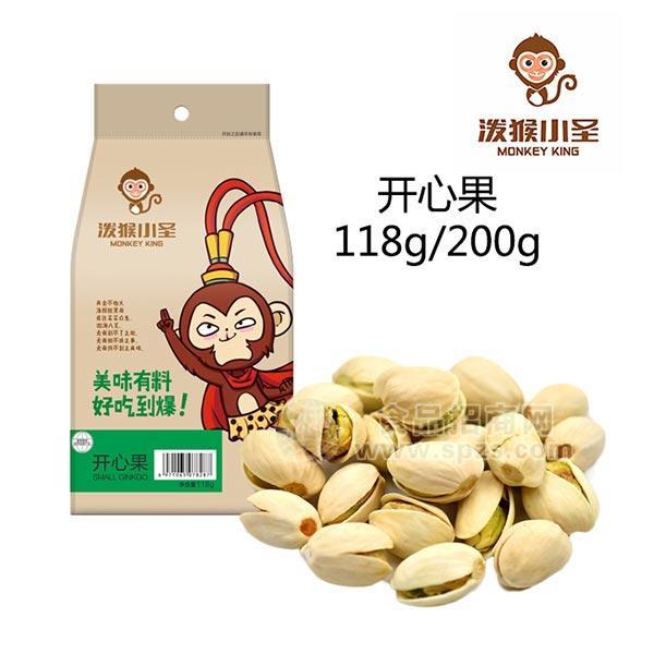 潑猴小圣開心果堅果炒貨休閑食品118g