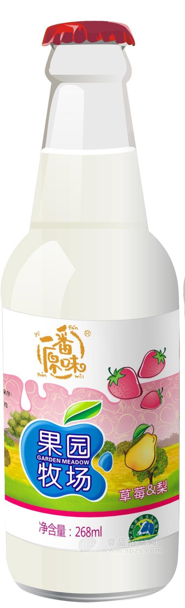 一番原味果園牧場(chǎng)（草莓、梨）268ml