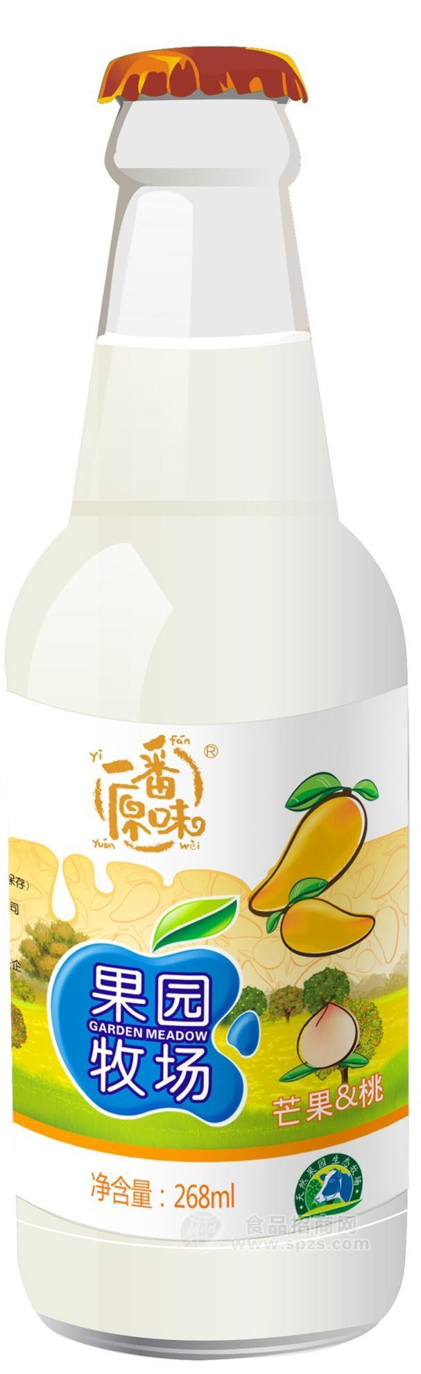 一番原味果園牧場(chǎng)（芒果、桃）268ml