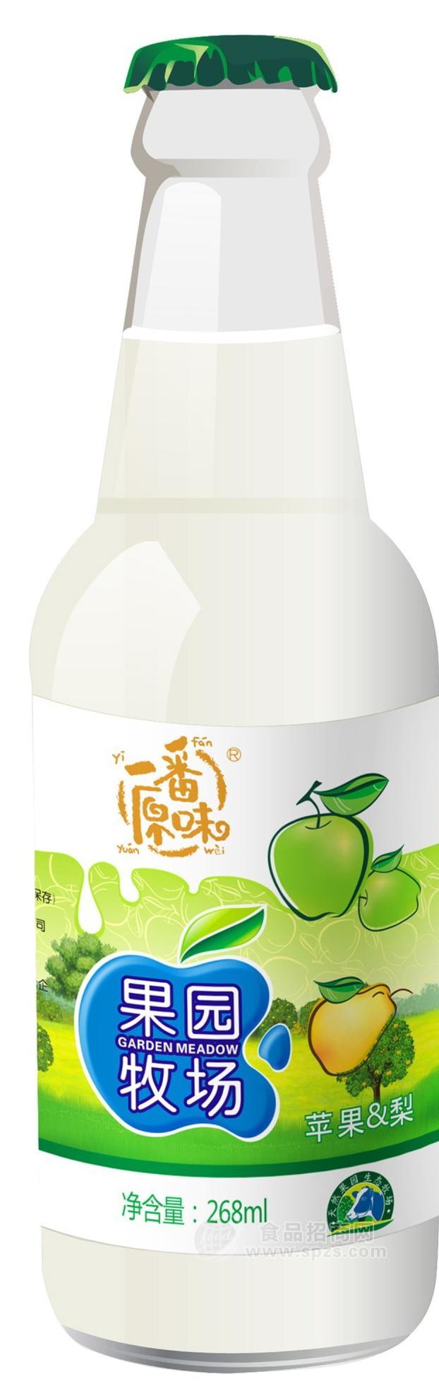 一番原味果園牧場(chǎng)（蘋(píng)果、梨）268ml