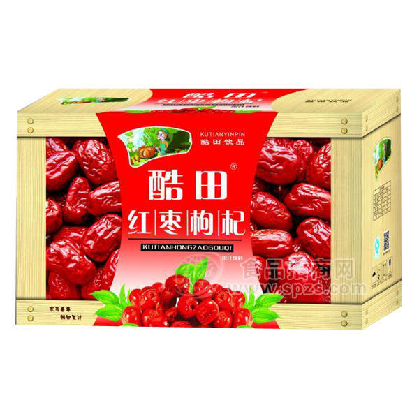 ·酷田 红枣枸杞 果汁饮料 