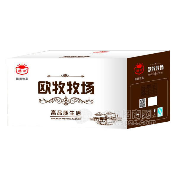 ·酷田 欧牧牧场 乳饮料 